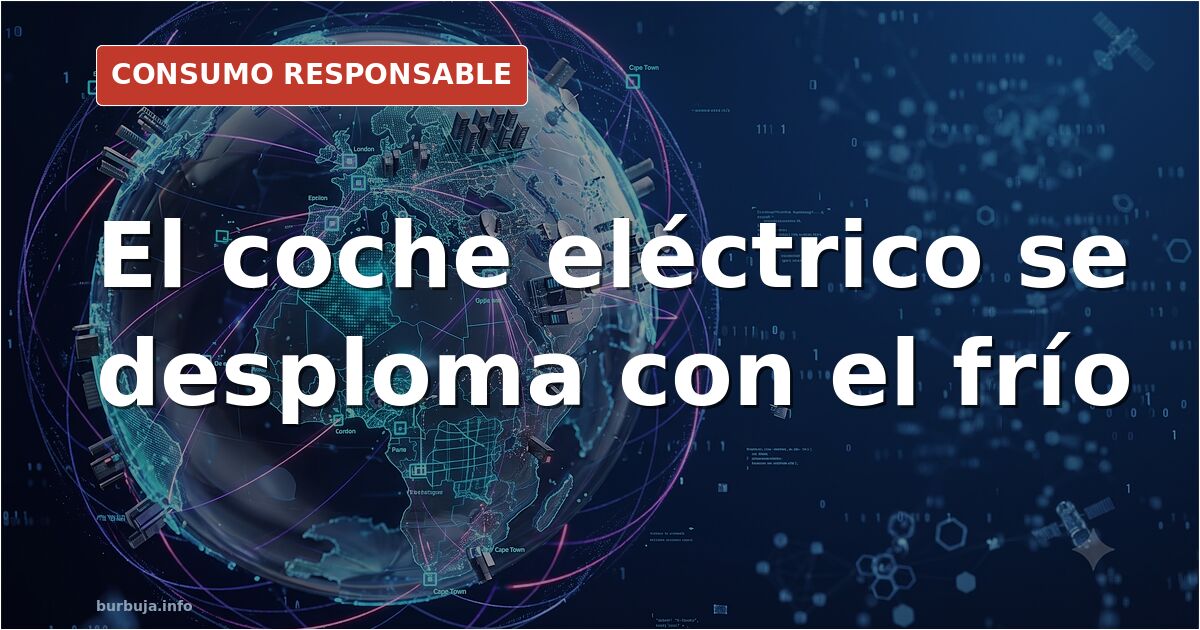 Coche eléctrico: 24 kWh a 2°C y 0,70€/kWh en carga pública
