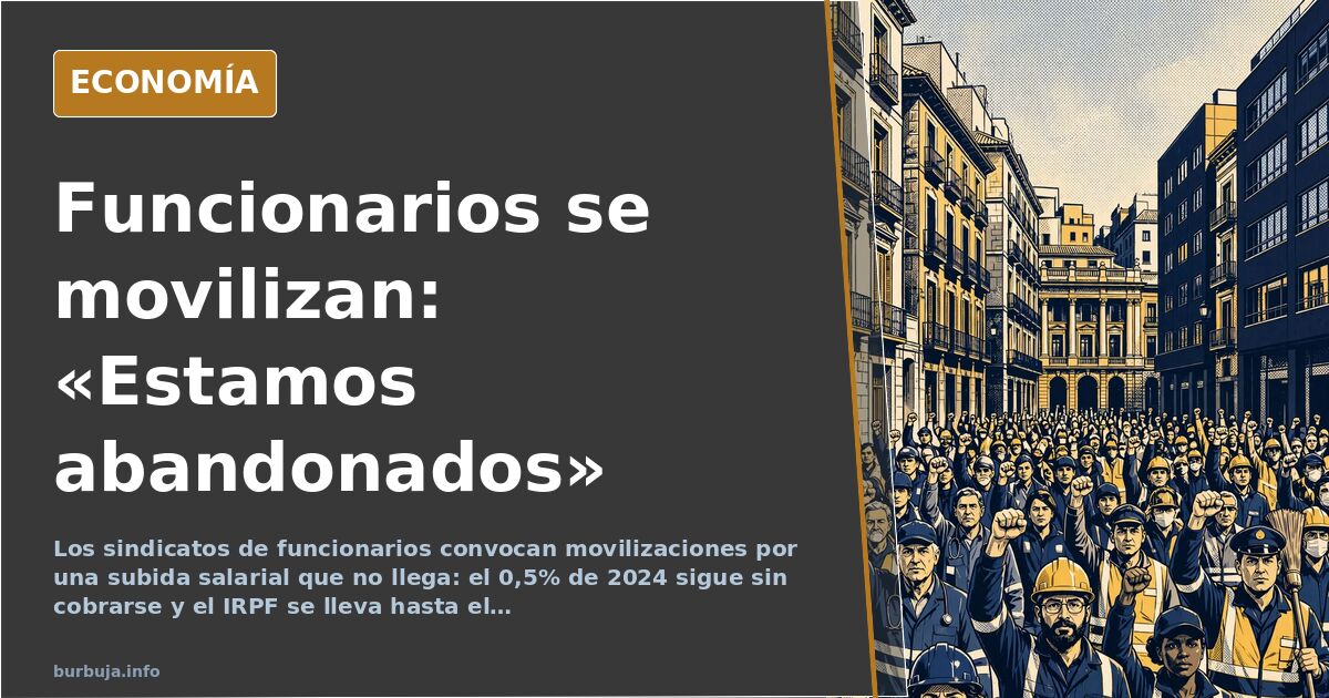 Funcionarios anuncian movilizaciones por salarios: «Estamos abandonados»