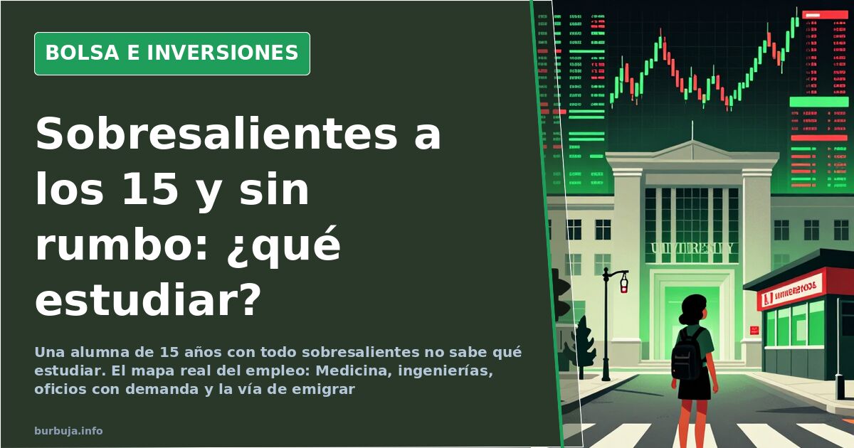 Carreras u oficios con salida: el dato que lo cambia todo