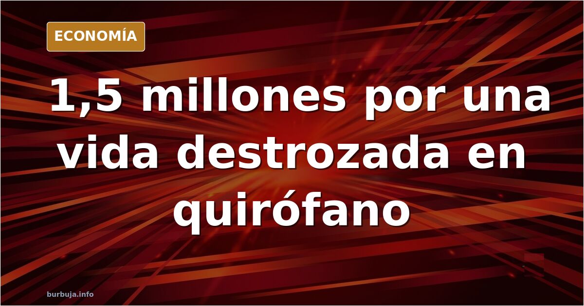 Ilustración editorial de un quirófano pediátrico con instrumental y una camilla vacía bajo luz fría