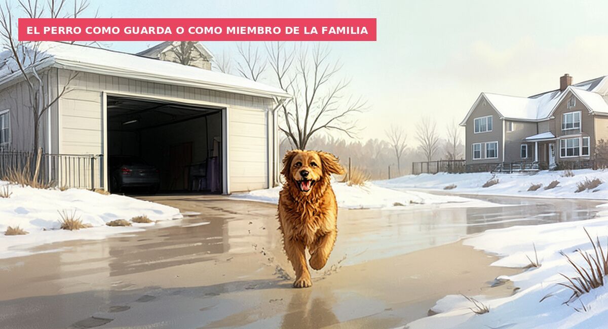 El perro como guarda o como miembro de la familia