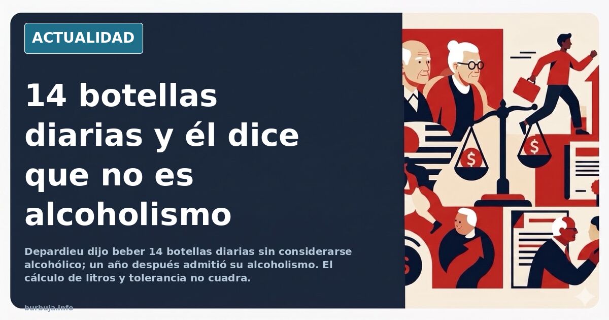 Retrato editorial de un hombre corpulento de mediana edad junto a varias botellas de vino y champán sobre una mesa