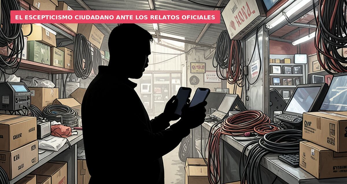 El escepticismo ciudadano ante los relatos oficiales