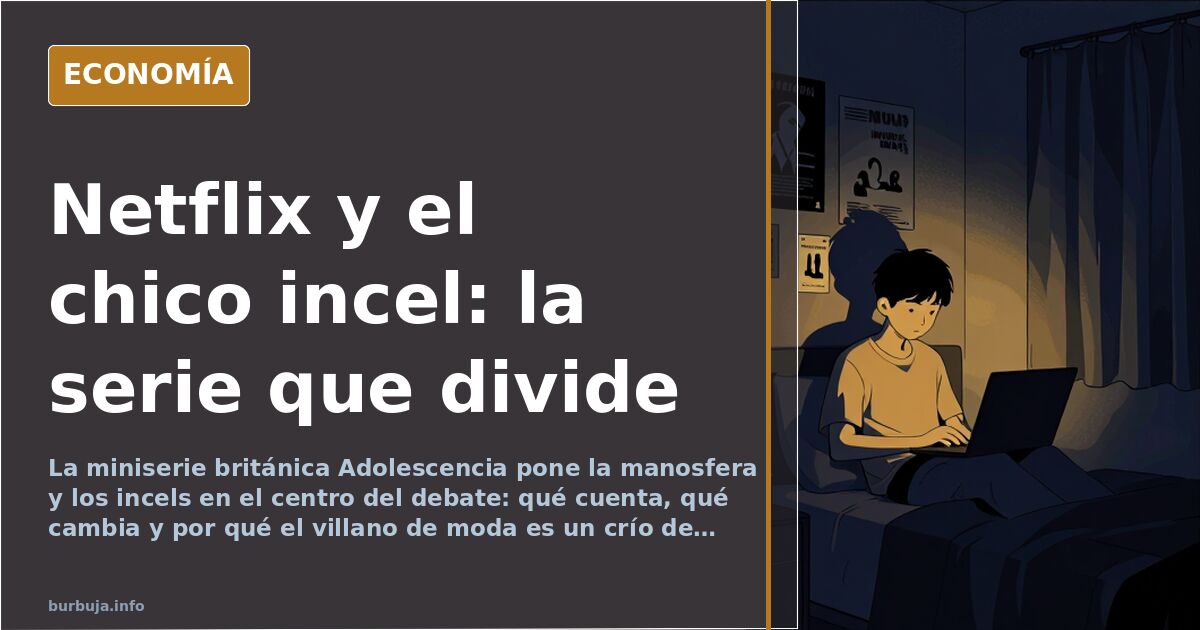 Adolescencia: Netflix y el relato del chico incel