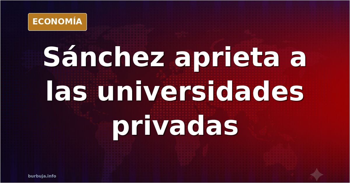 Ilustración editorial de un edificio universitario clásico con un sello de aprobación dorado sobre un fondo azul marino