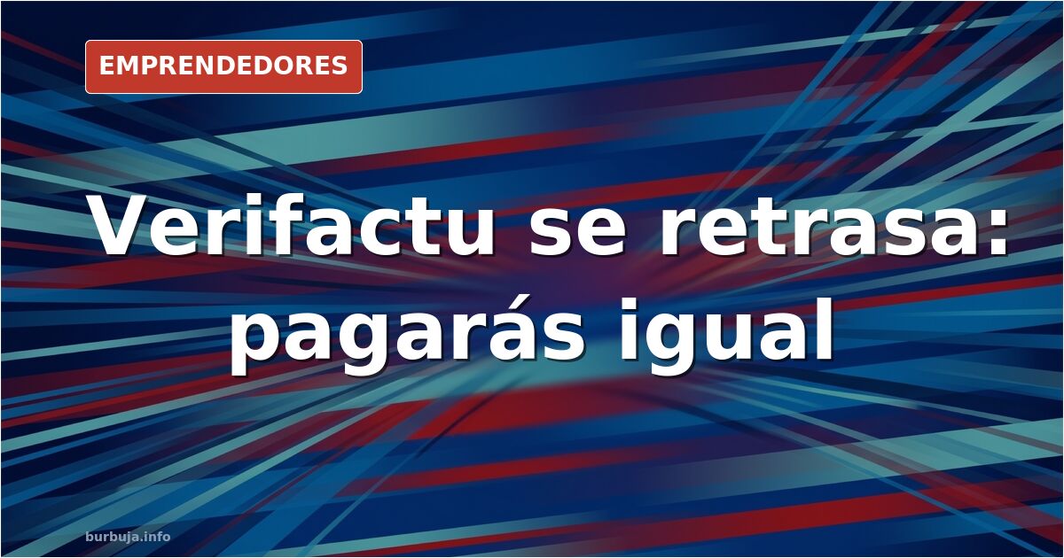 Pantalla de ordenador mostrando un programa de facturación con código QR de Verifactu y facturas electrónicas pendientes de a