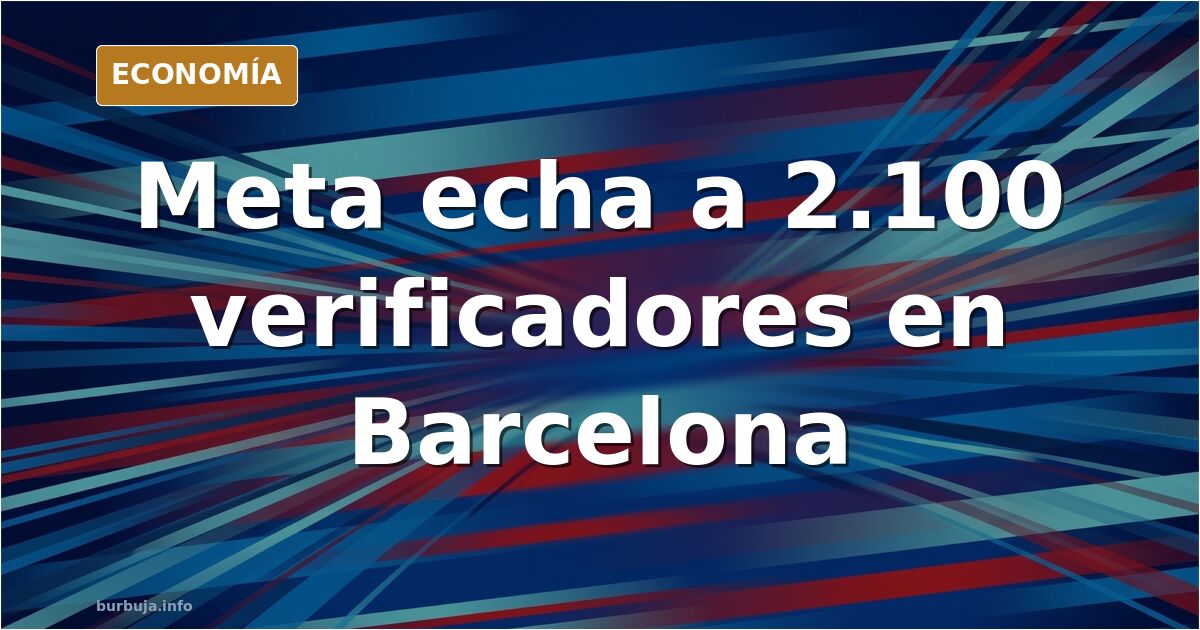 Oficina moderna vacía con sillas y ordenadores apagados en la sede de Meta en Barcelona