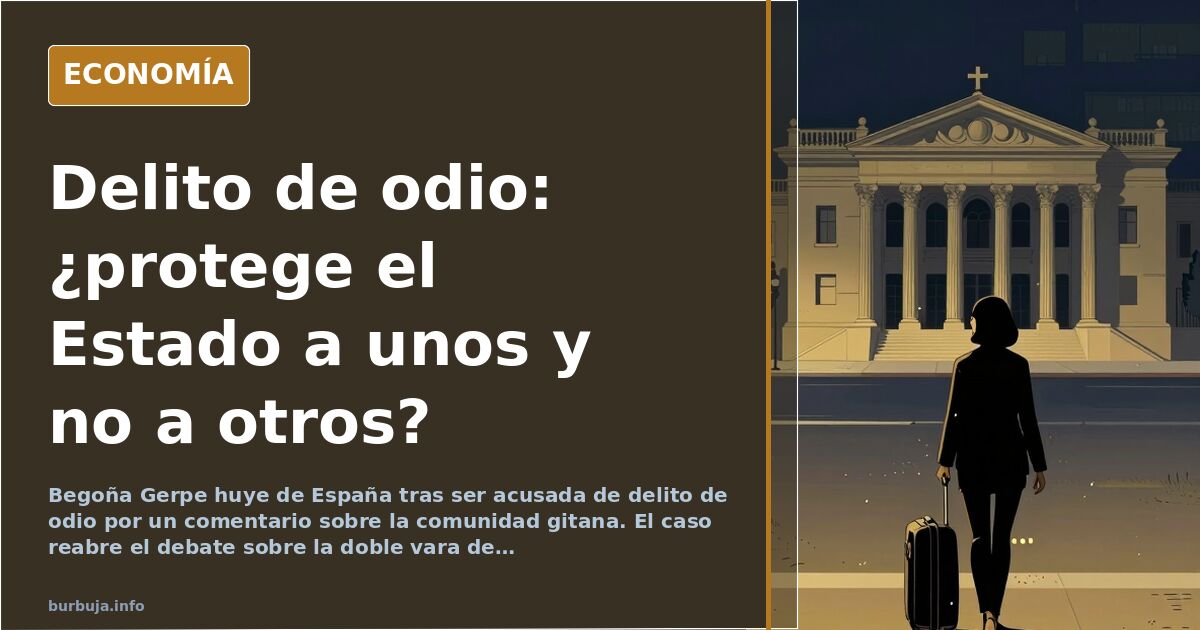 El caso Begoña Gerpe reabre el debate sobre el delito de odio