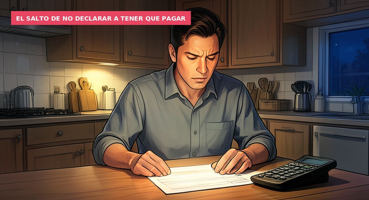 El salto de no declarar a tener que pagar