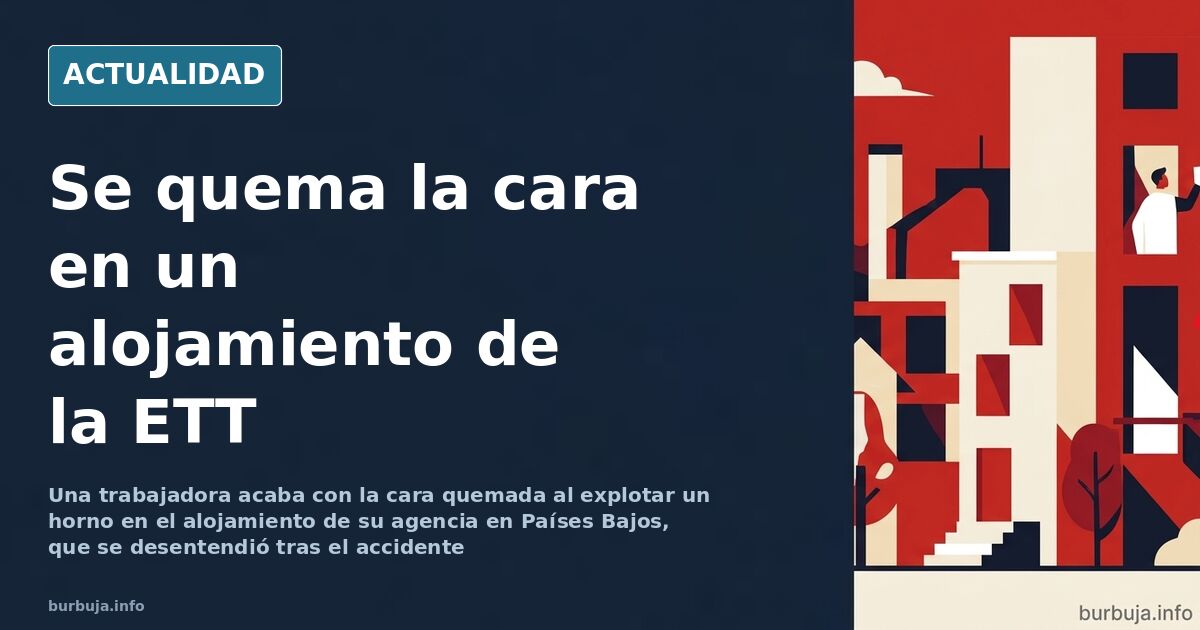 Vivienda compartida de trabajadores temporeros en Países Bajos con cocina precaria y enseres apilados