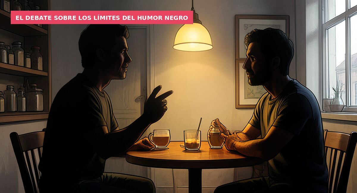 El debate sobre los límites del humor negro