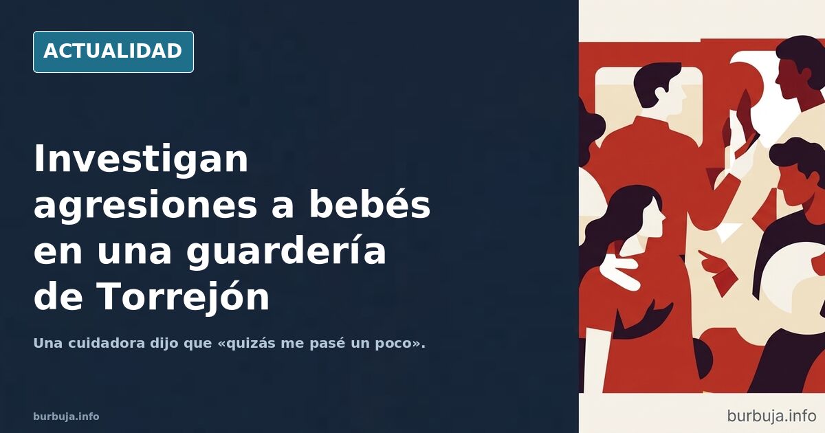 Fachada de una guardería en Torrejón de Ardoz, centro señalado por presuntas agresiones a menores