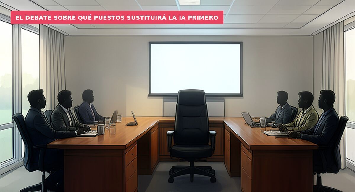 El debate sobre qué puestos sustituirá la IA primero