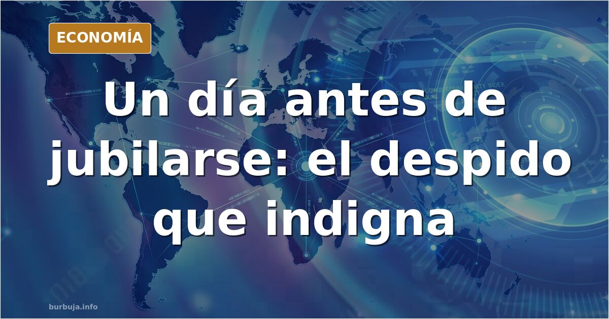 Tragsa despidió a un sindicalista un día antes de jubilarse