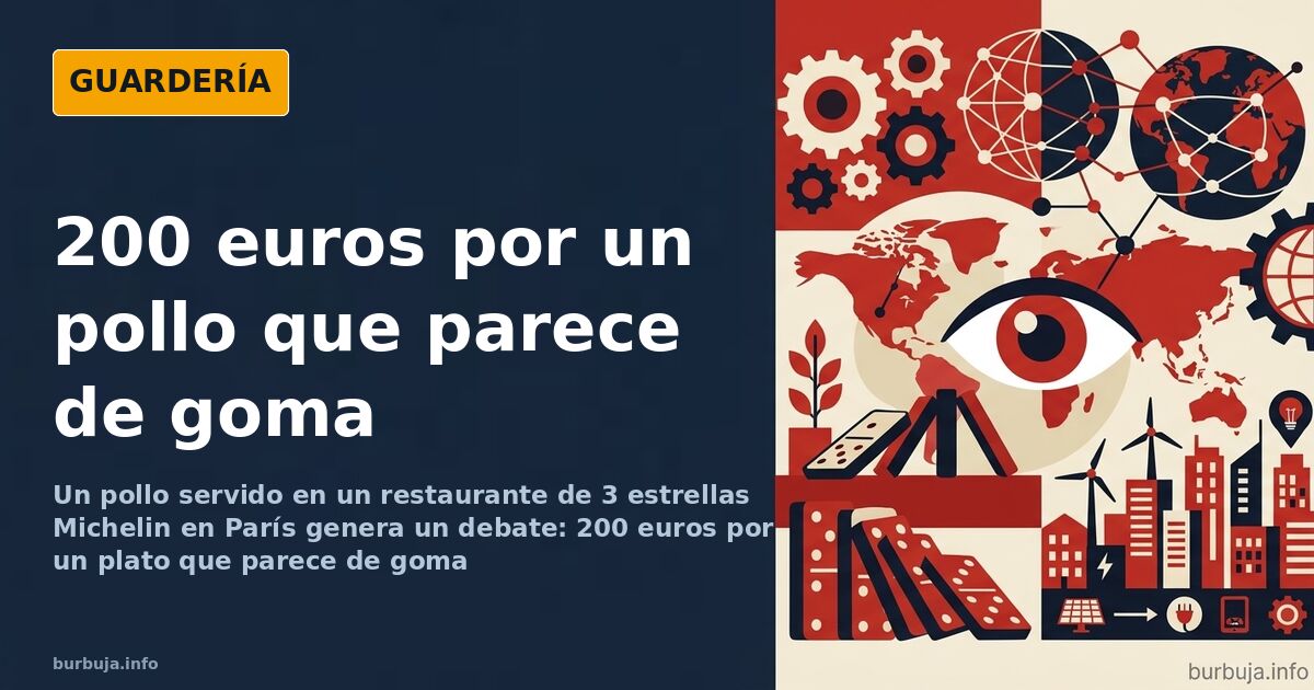 Pollo cocinado al vacío servido en restaurante de alta cocina con envoltorio translúcido