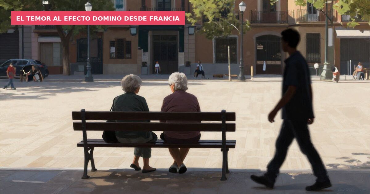 El temor al efecto dominó desde Francia