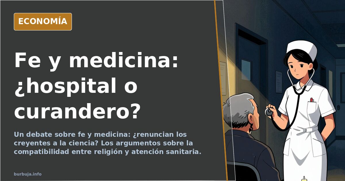 El debate sobre fe y medicina: ¿hospital o curandero?