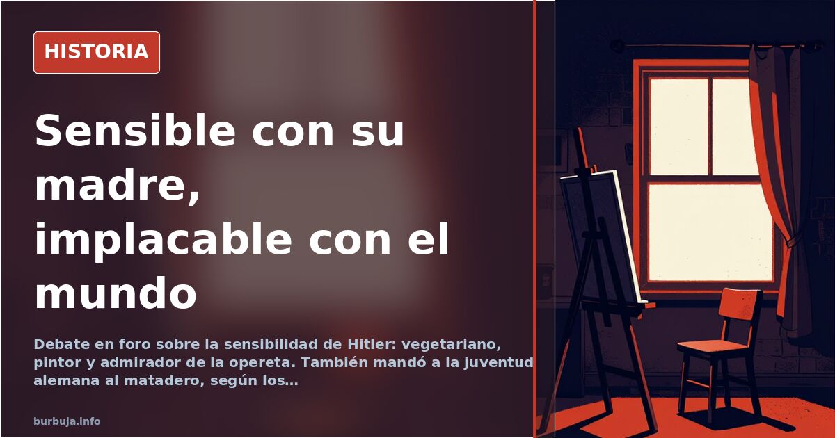 El dictador vegetariano y pintor que mandó a morir a una generación