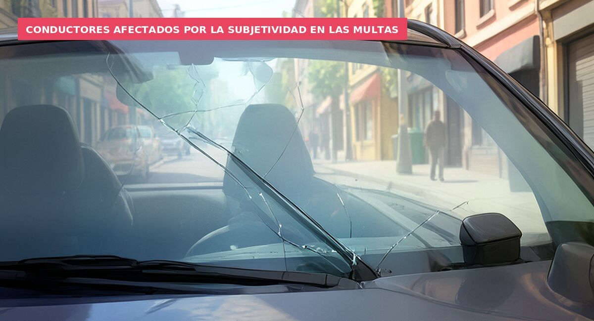 Conductores afectados por la subjetividad en las multas