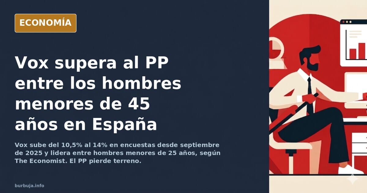 The economist: los jóvenes en españa adoran la línea dura de vox. posible sorpasso al pp