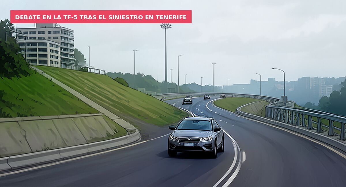 Debate en la TF-5 tras el siniestro en Tenerife