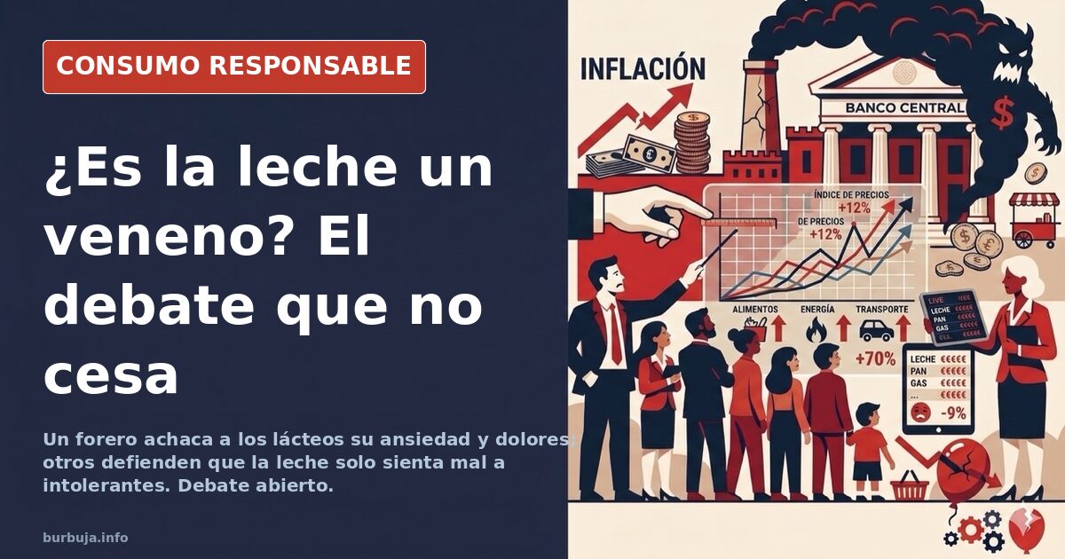 La leche, bajo sospecha: lactosa, caseína A1 y negocio