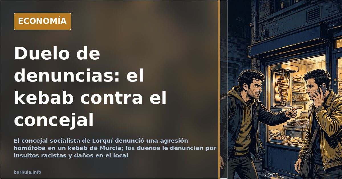 Murcia kebab owner sues Socialist councilor over racist slurs