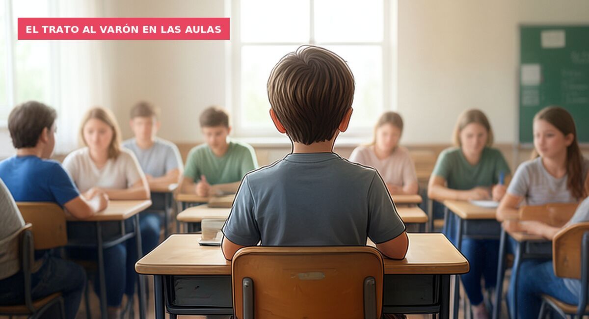 El trato al varón en las aulas