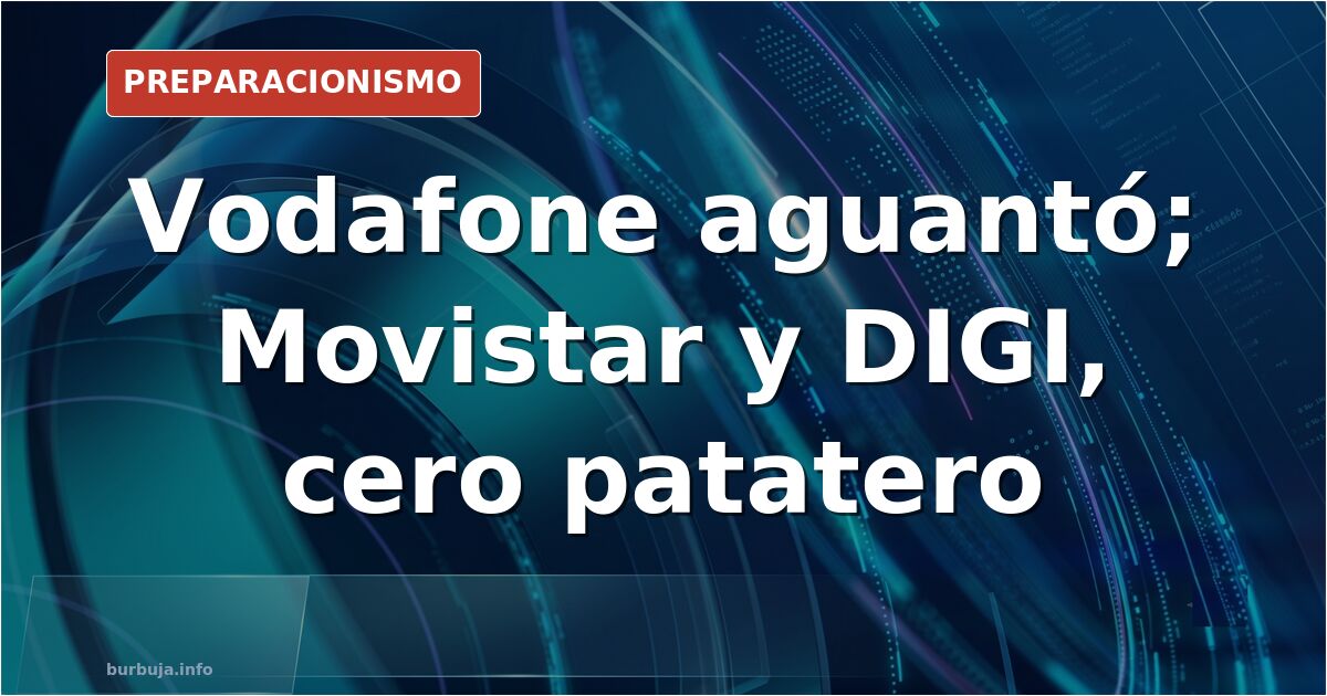 Antena de telefonía móvil en un tejado con cables y equipos de transmisión durante un corte de suministro eléctrico