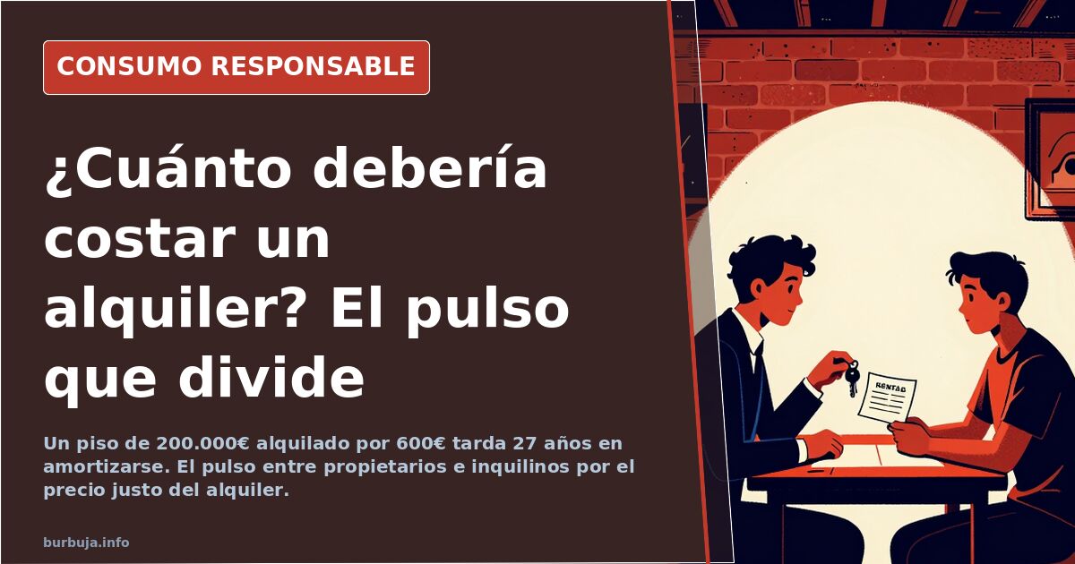 Alquiler: el pulso entre lo que cuesta y lo que se quiere pagar