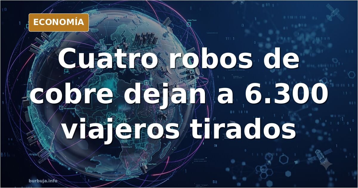 Puente califica de sabotaje el robo de cable que paró 18 trenes del AVE