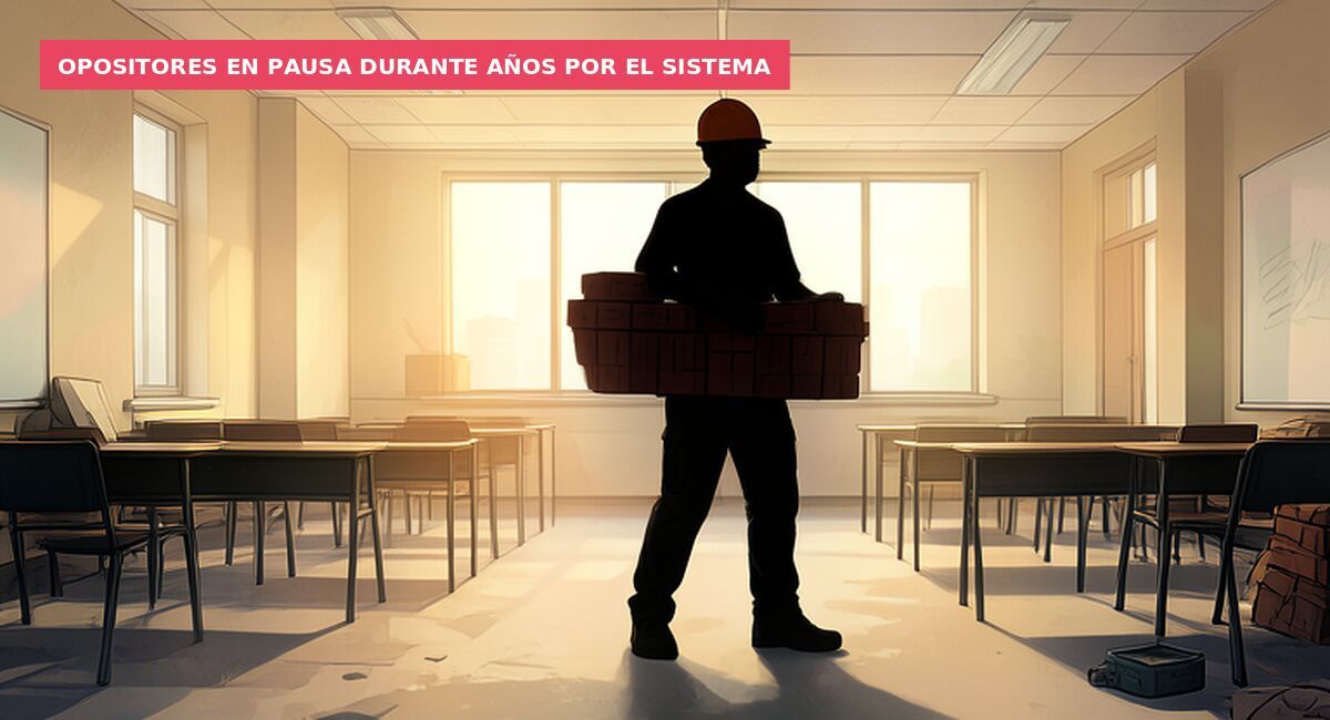 Opositores en pausa durante años por el sistema