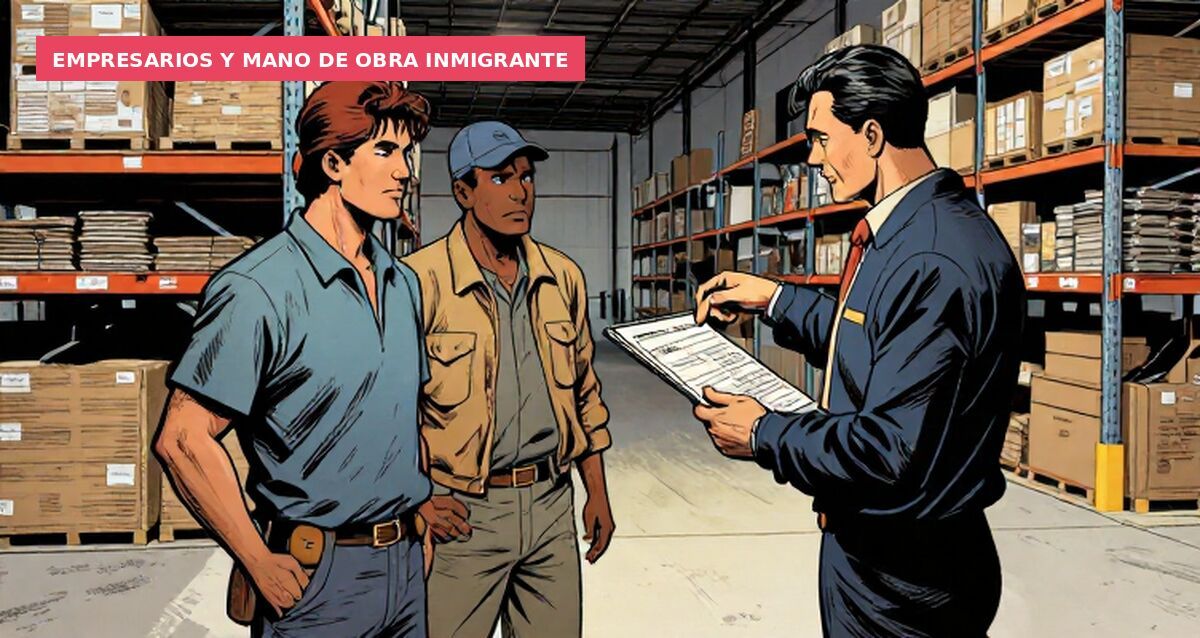 Empresarios y mano de obra inmigrante