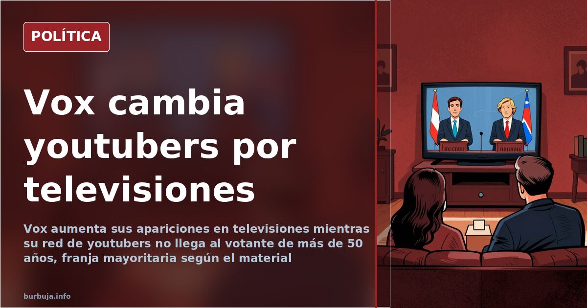Vox multiplica sus apariciones en televisiones