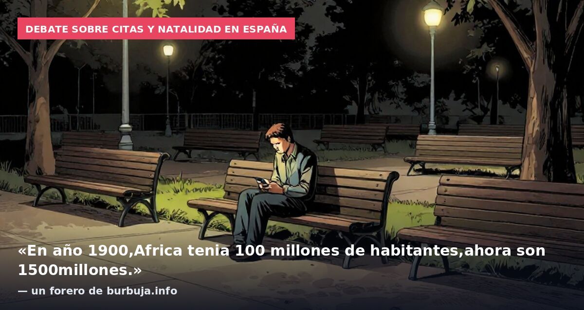 Tinder y la natalidad: ¿por qué no se forman familias?