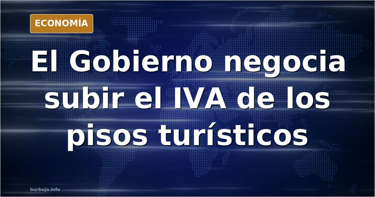 Ilustración editorial de edificios de apartamentos turísticos con etiquetas de precio y símbolo de impuesto sobre la fachada