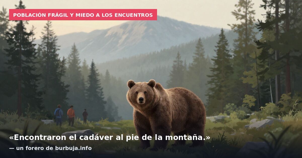 Población frágil y miedo a los encuentros: «Encontraron el cadáver al pie de la montaña.» — un forero de burbuja.info