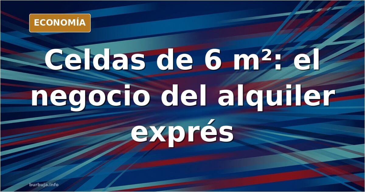 Un inversor planea doce habitaciones de 6 m² por piso a 200 €