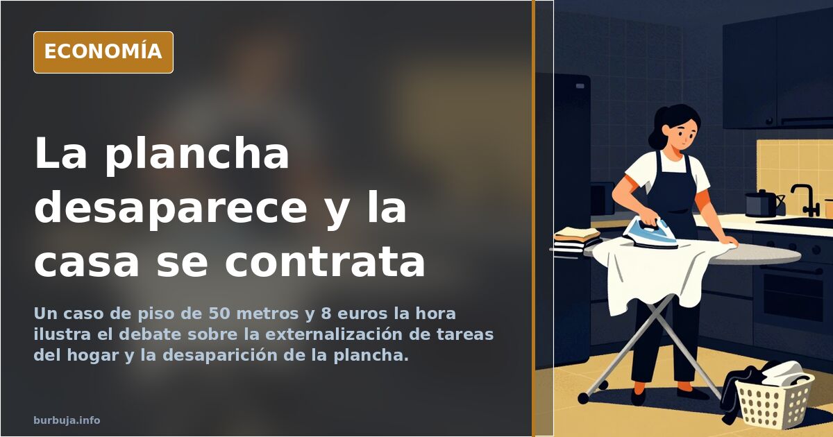 Tareas del hogar: 8 euros la hora en una app