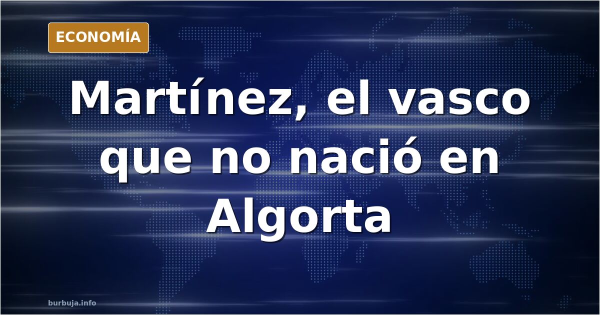 Ilustración editorial de un hombre con ikurriña y apellido Martínez, símbolo del converso radical en el nacionalismo vasco