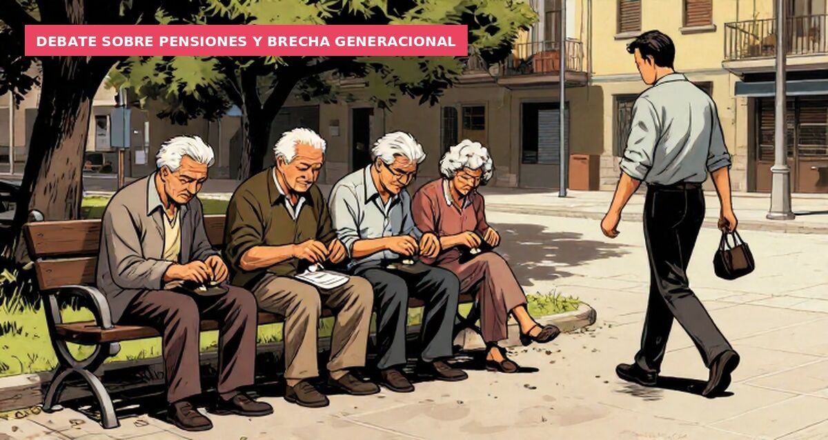 Debate sobre pensiones y brecha generacional