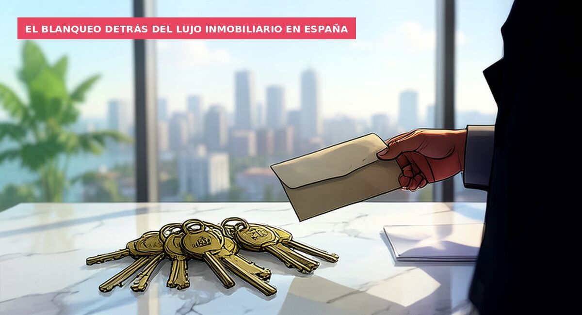El blanqueo detrás del lujo inmobiliario en España