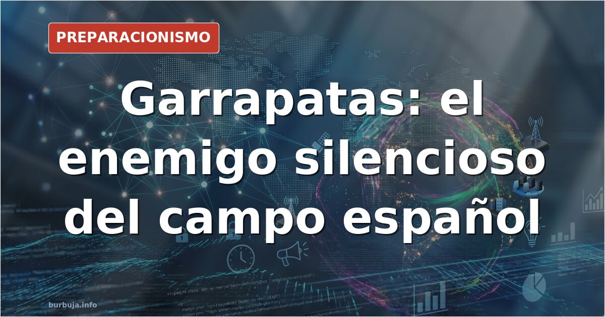 Garrapata sobre piel humana, mostrando el riesgo de enfermedades como Lyme y Crimea-Congo en el campo español