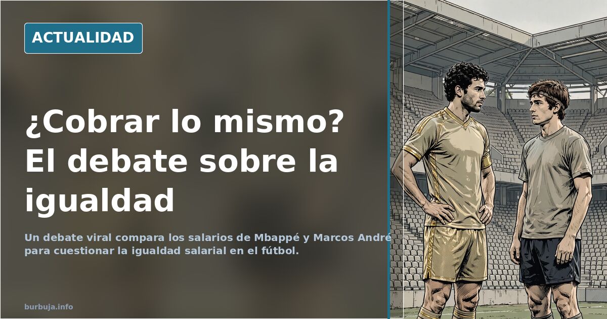 Dos futbolistas, una mujer y un hombre, corriendo tras un balón en un campo de fútbol bajo luz natural