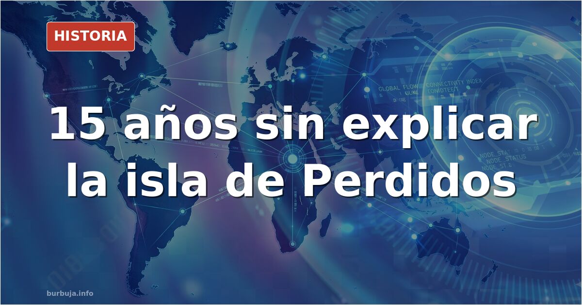 Imagen del final de Perdidos con la isla y los protagonistas, 15 años después de su emisión