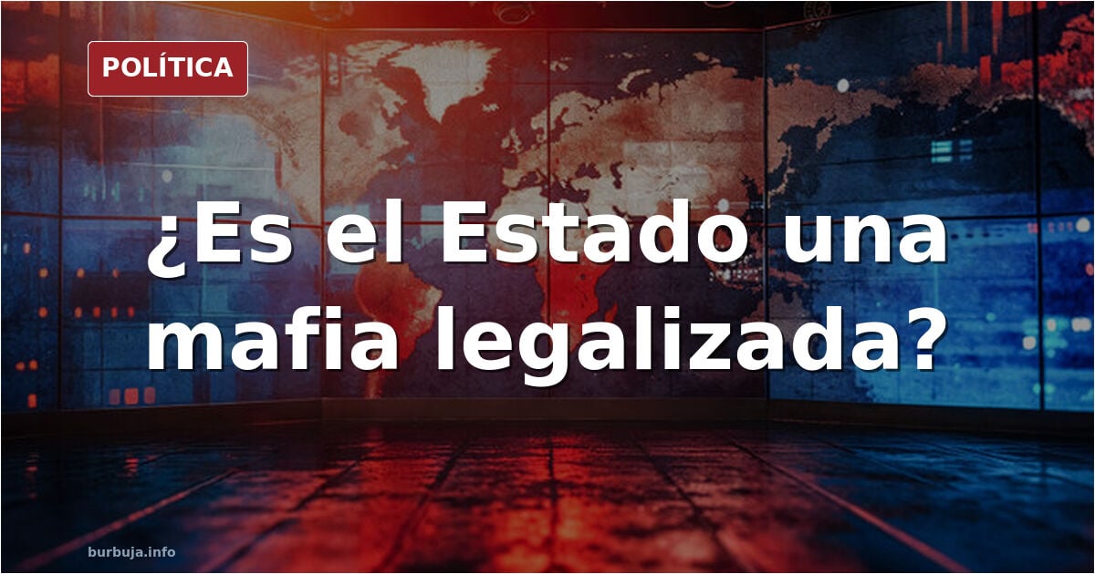 Ilustración editorial de un hemiciclo con una balanza rota y una caja fuerte en el centro, símbolo del crimen organizado inst