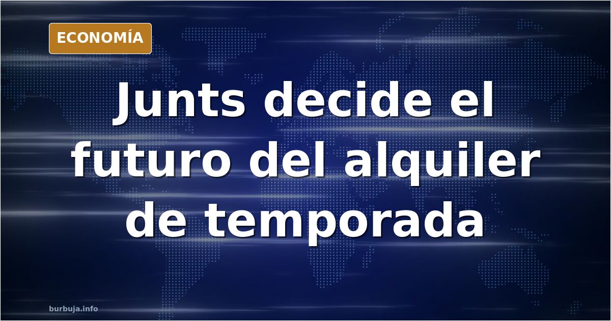 Ilustración editorial de un edificio de apartamentos turísticos con una llave dorada sobre fondo azul marino