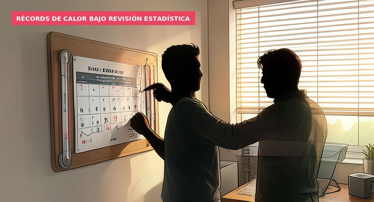 Récords de calor bajo revisión estadística