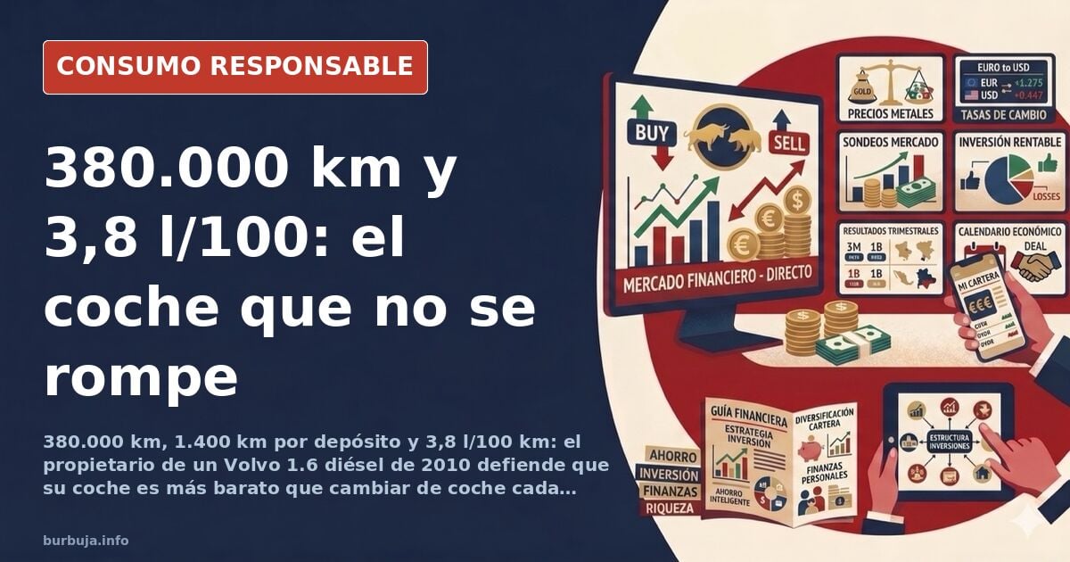 380.000 km mit einem Volvo 1.6 Diesel: 1.400 km pro Tankfüllung