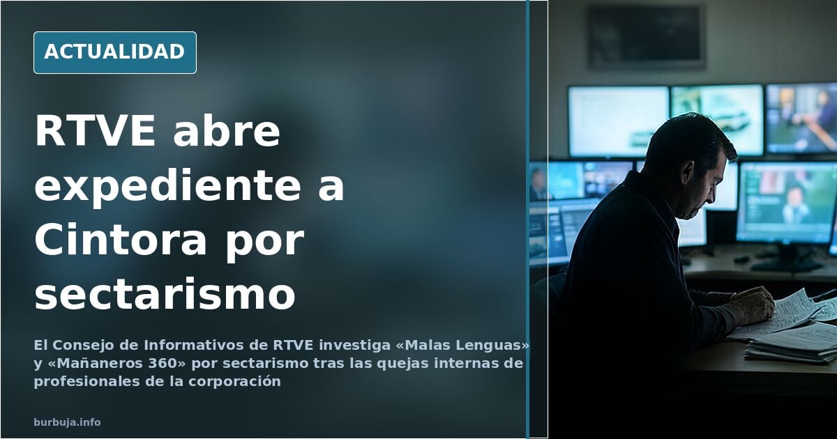 Sede de RTVE con la fachada principal y el logotipo corporativo, en una imagen de archivo sobre la investigación por sectaris